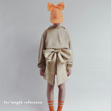 CAROLINE BOSMANS Big Bow Gloss Skirt