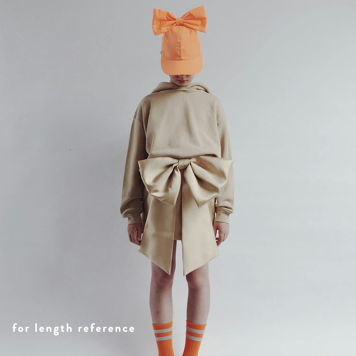 CAROLINE BOSMANS Big Bow Gloss Skirt