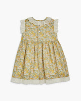 Maria Dress Yellow Green Liberty