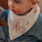 4 Pack Baby Bandana Bibs - Hundred Acre Wood