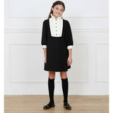 Diana dress (black/ivory)