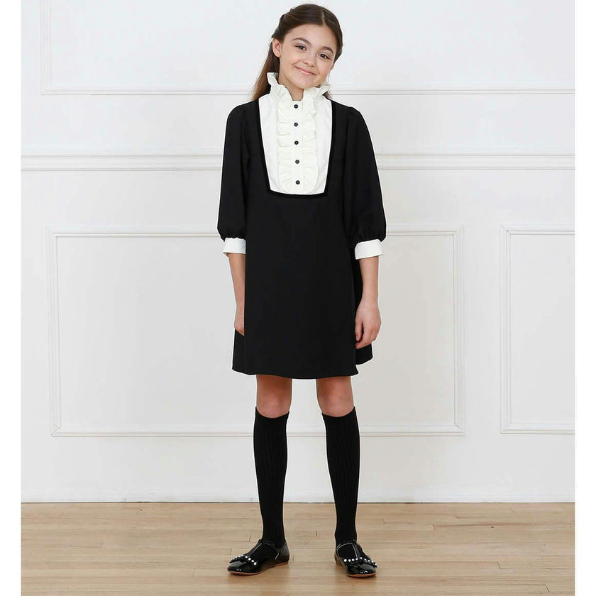 Diana dress (black/ivory)