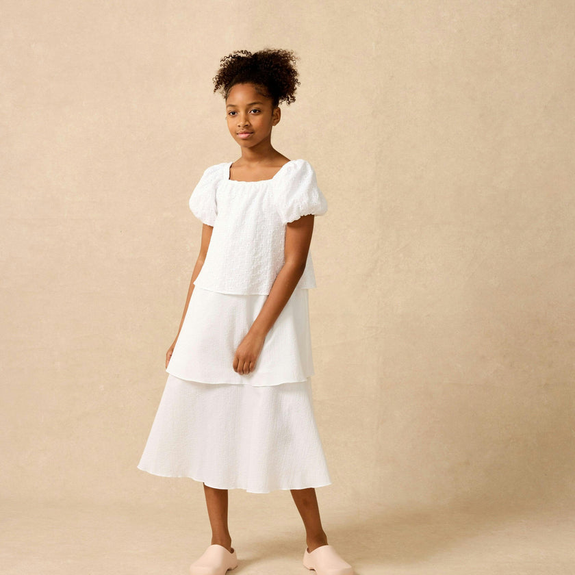 Crinkle Tier Maxi Dress