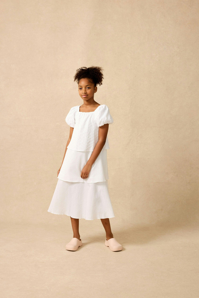Crinkle Tier Maxi Dress