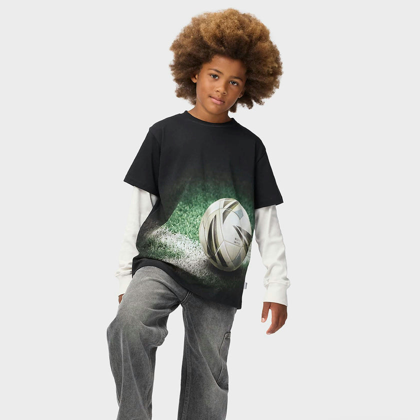 Black Riley United Field T-Shirt