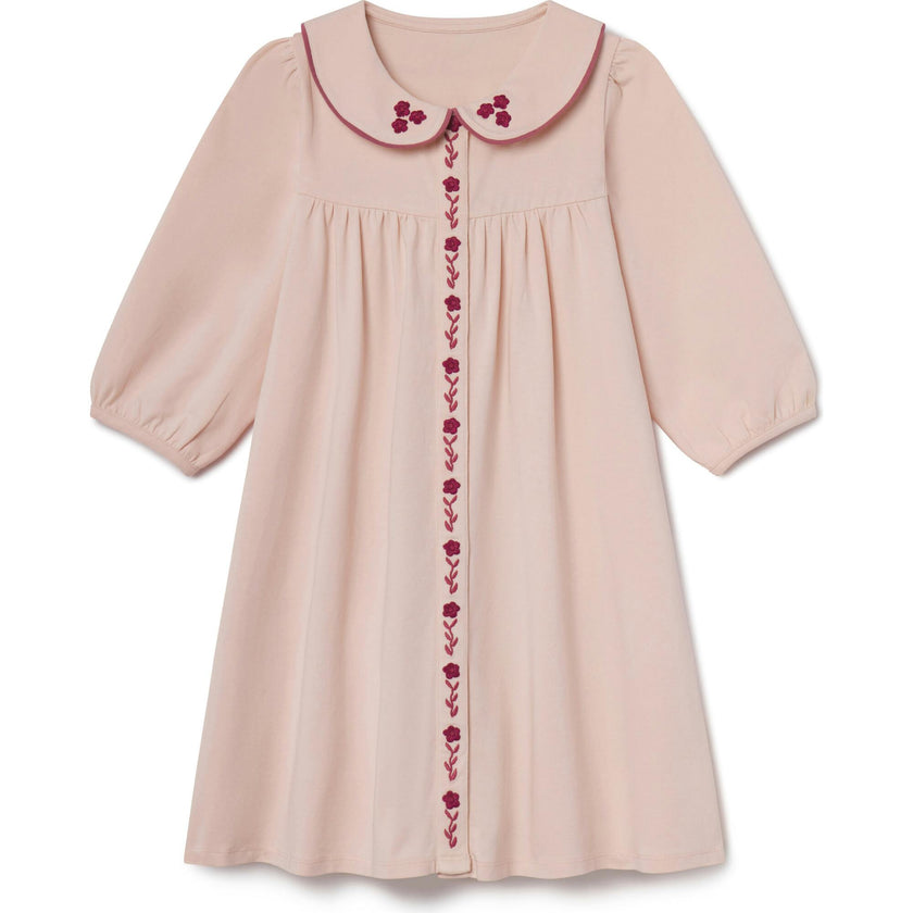 Collier Dress in Blushing Pink