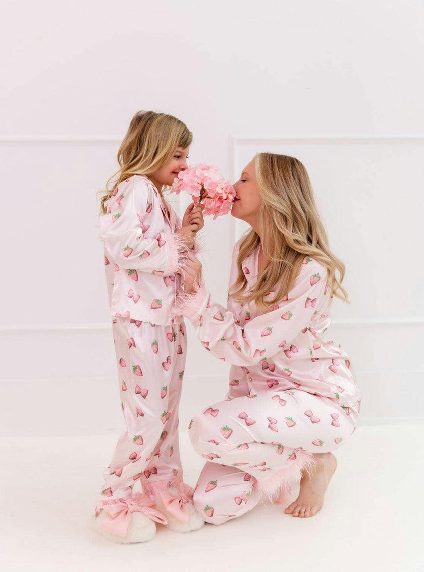 Strawberry Dream Silky Set – Teen/Women