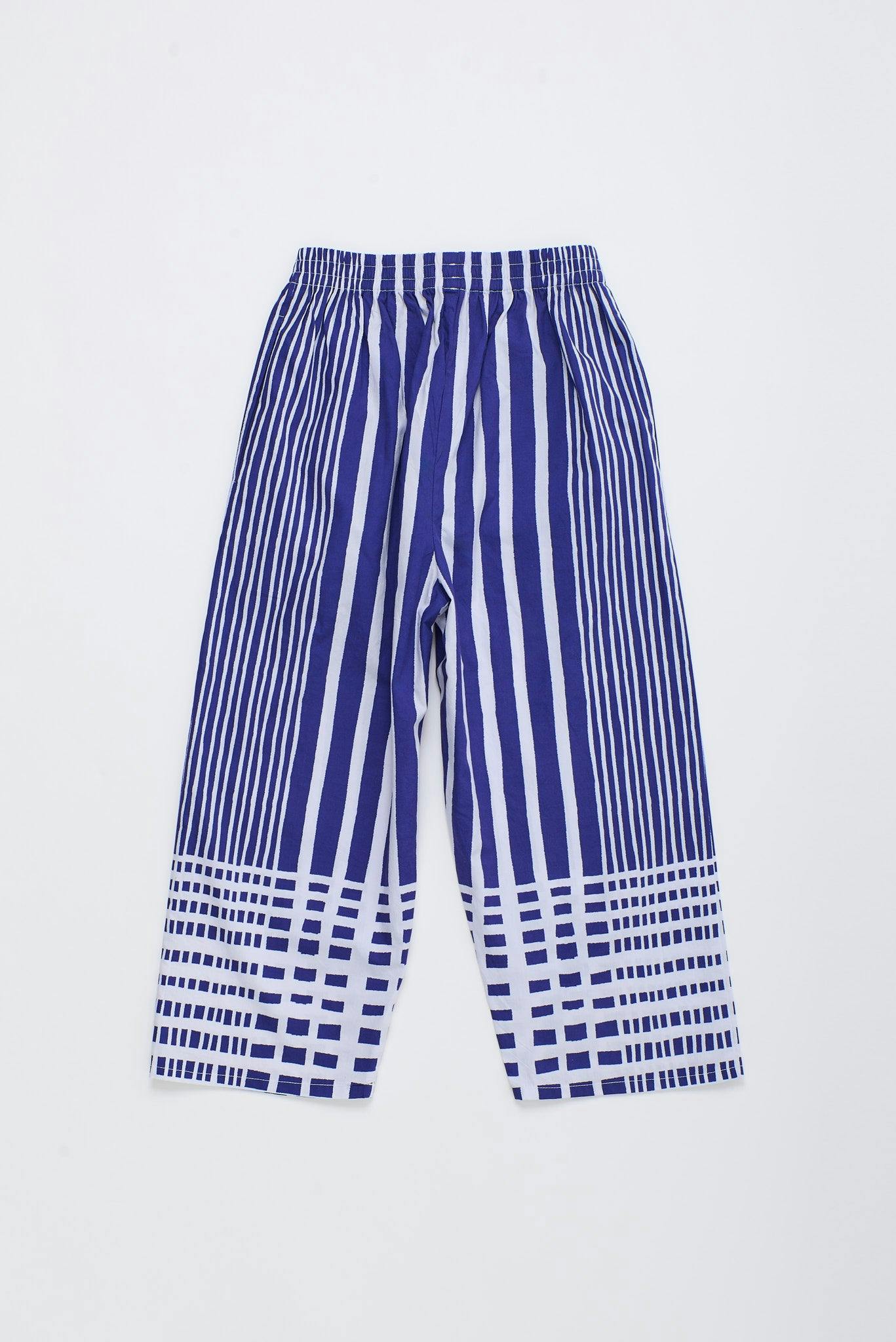 BALI STRIPED PANTS BLUE & WHITE