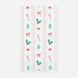 Festive Icon Stripes Guest Towels