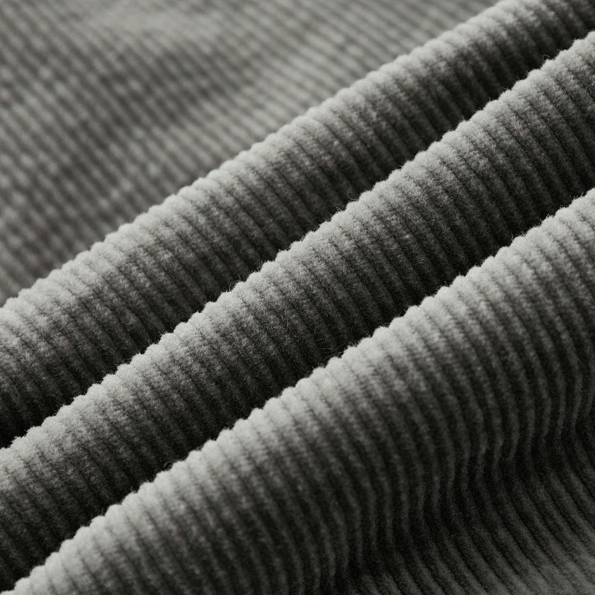 Grey Corduroy Pocket Pants