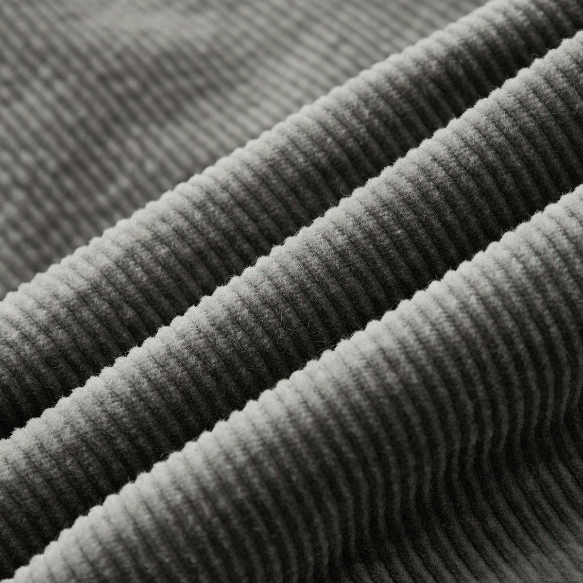 Grey Corduroy Pocket Pants