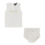 Strawberry and Pear Printed 2pc Set