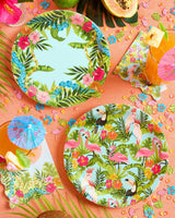 Tropical Plates - 24 paper plates