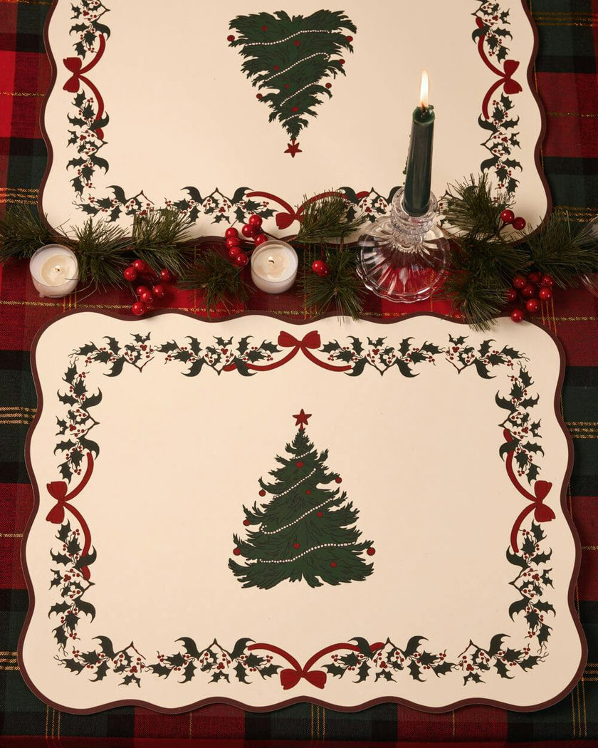 Seasons Greetings Placemats - 25 placemats