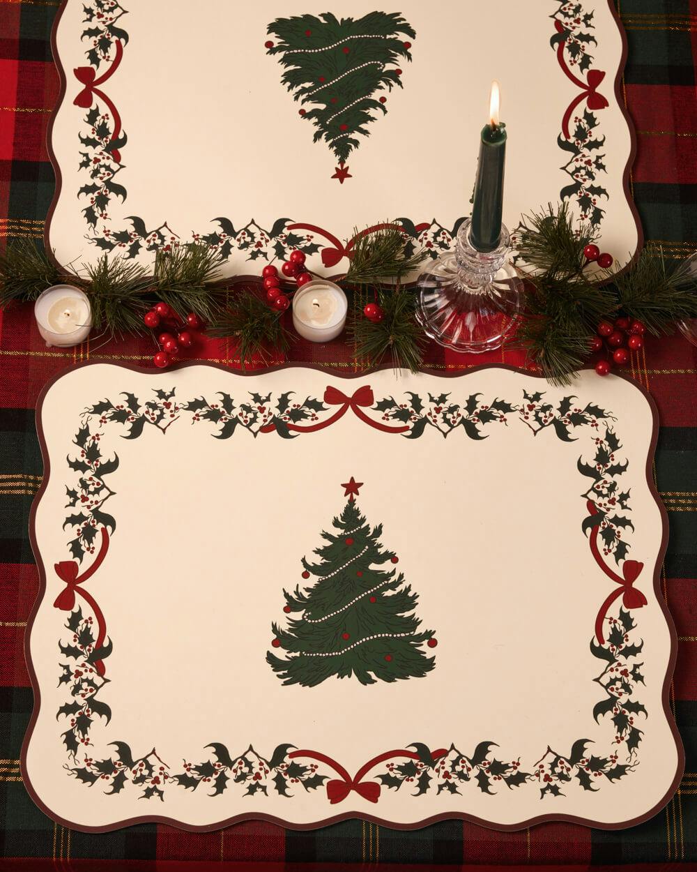 Seasons Greetings Placemats - 25 placemats