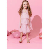 Love Tulle Sleeveless Dress, Pink