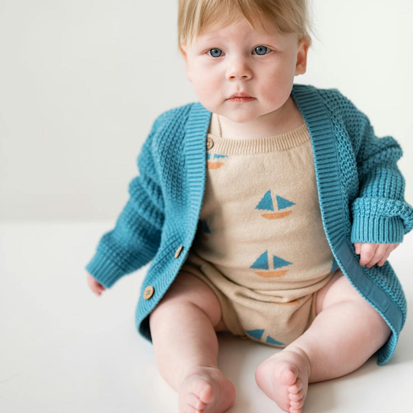 Frankie Romper Sand Dollar