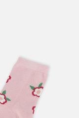 Socks Off-White And Pink