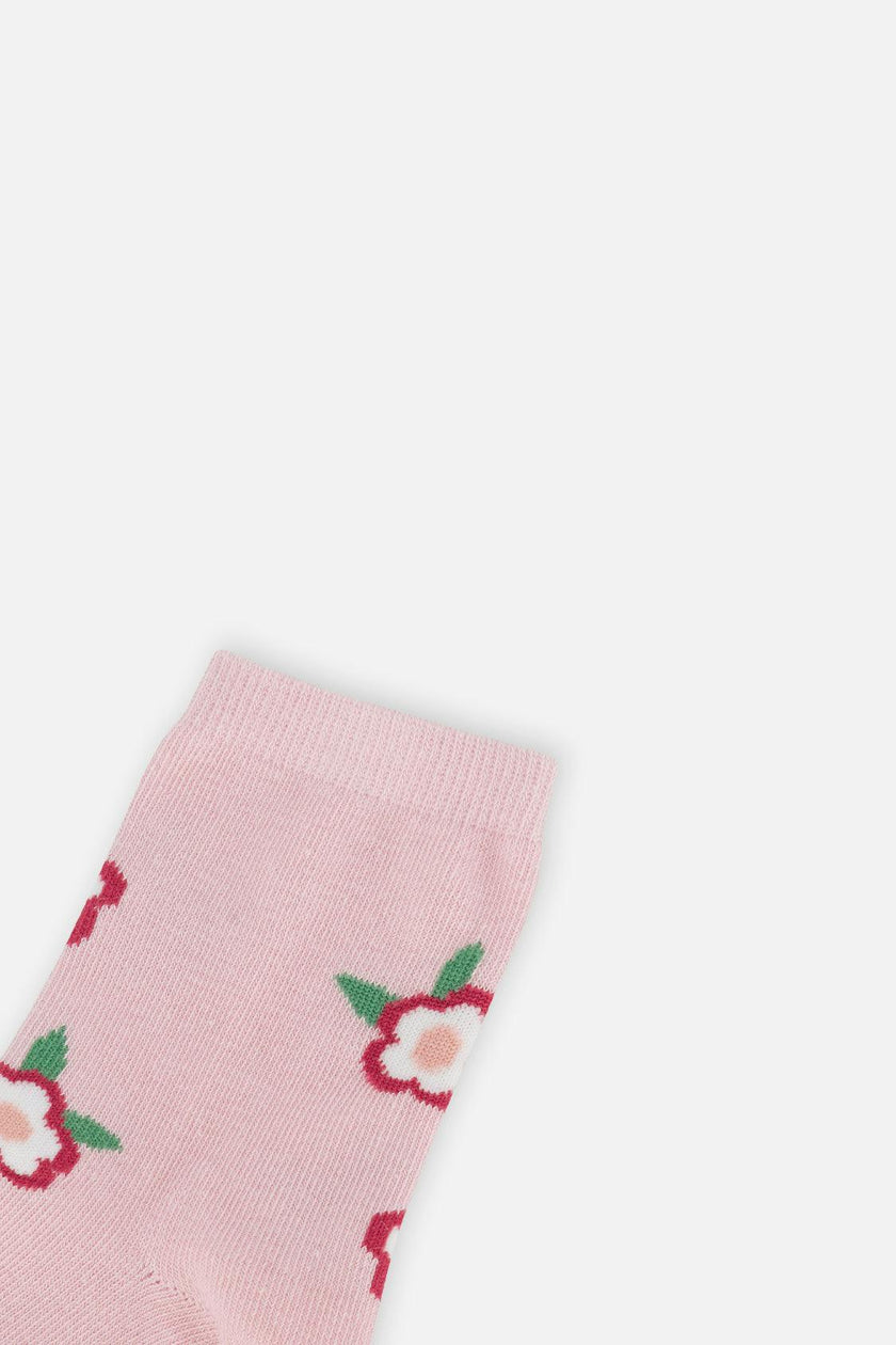 Socks Off-White And Pink