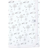 Gray Raccoon Pima Cotton Baby Blanket