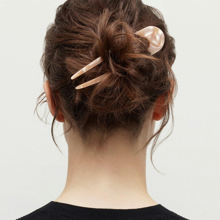 French Hair Pin in Black