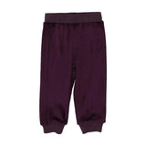 Velour Ribbed Waist & Cuff Crew Pants