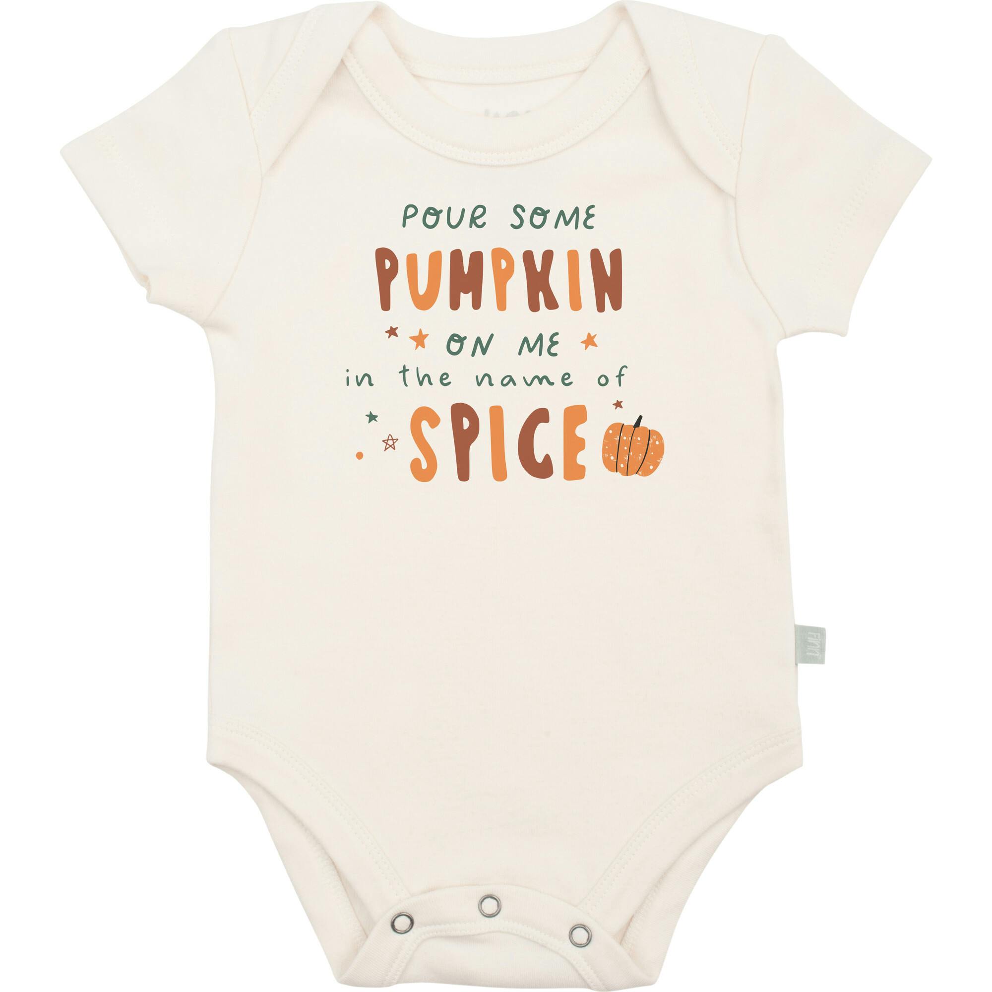 graphic bodysuit | pour some pumpkin