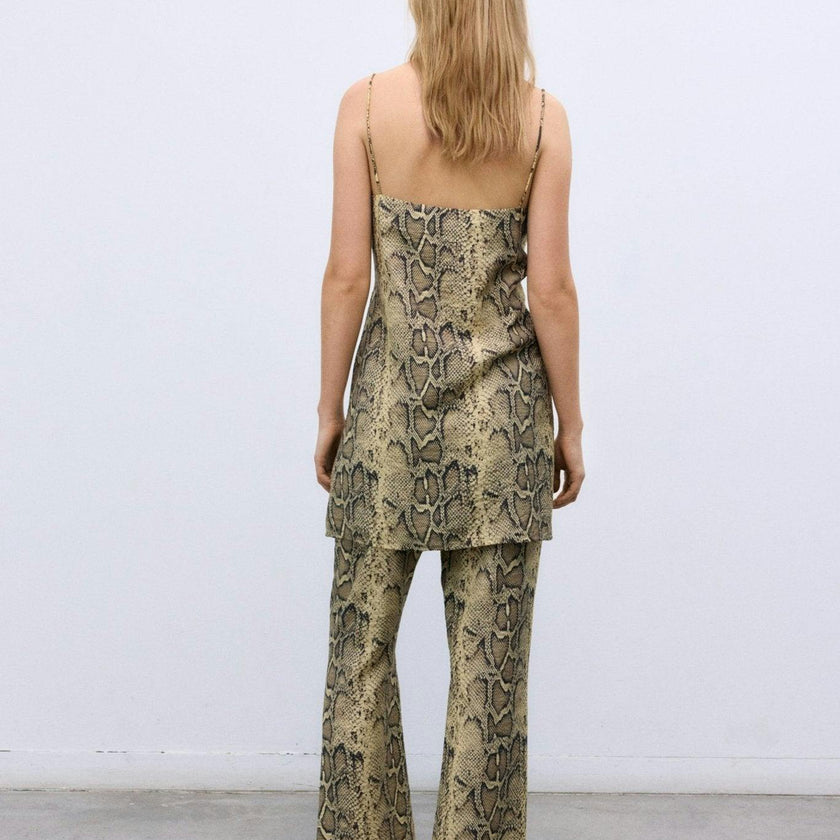 Nettle Woman Top Nettle Print