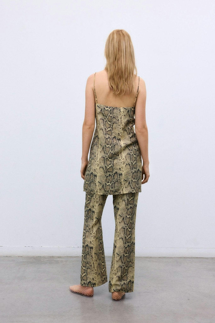 Nettle Woman Top Nettle Print