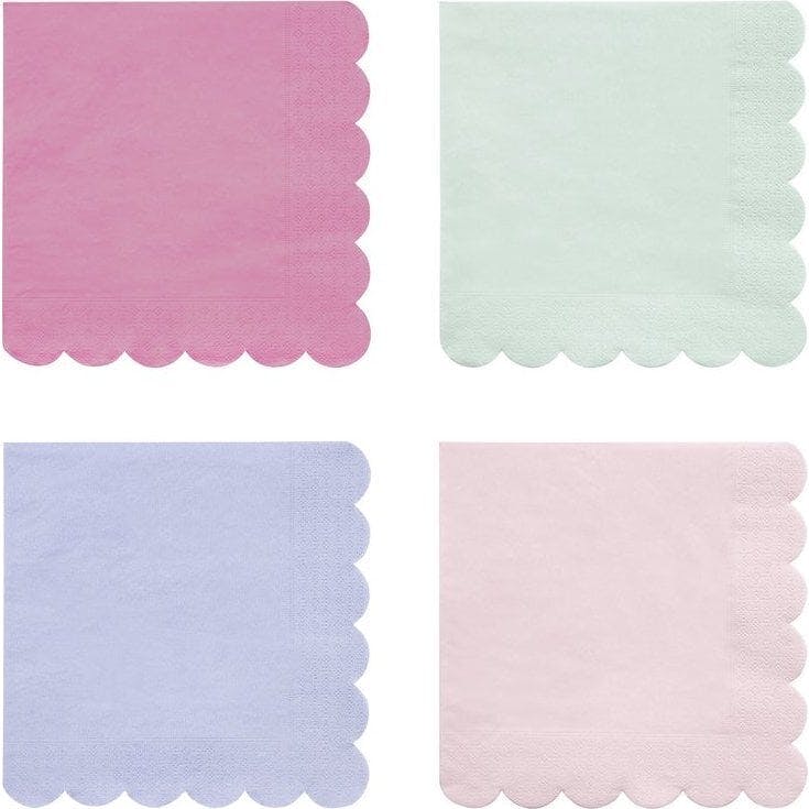 Large Multicolor Paper Napkins