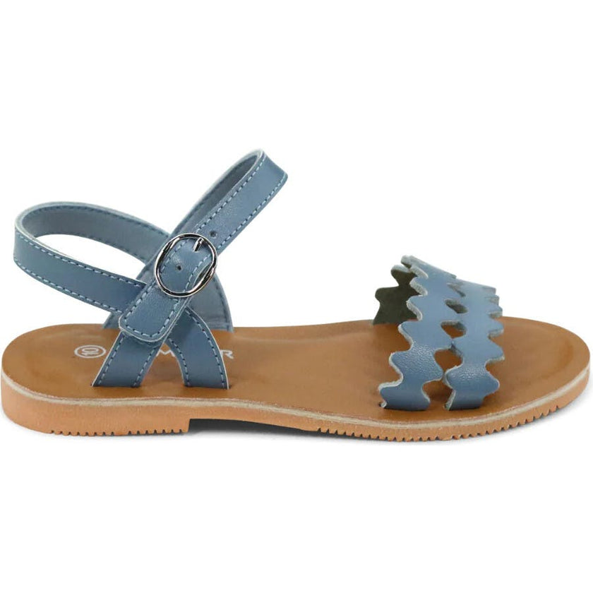Eden Scalloped Sandal