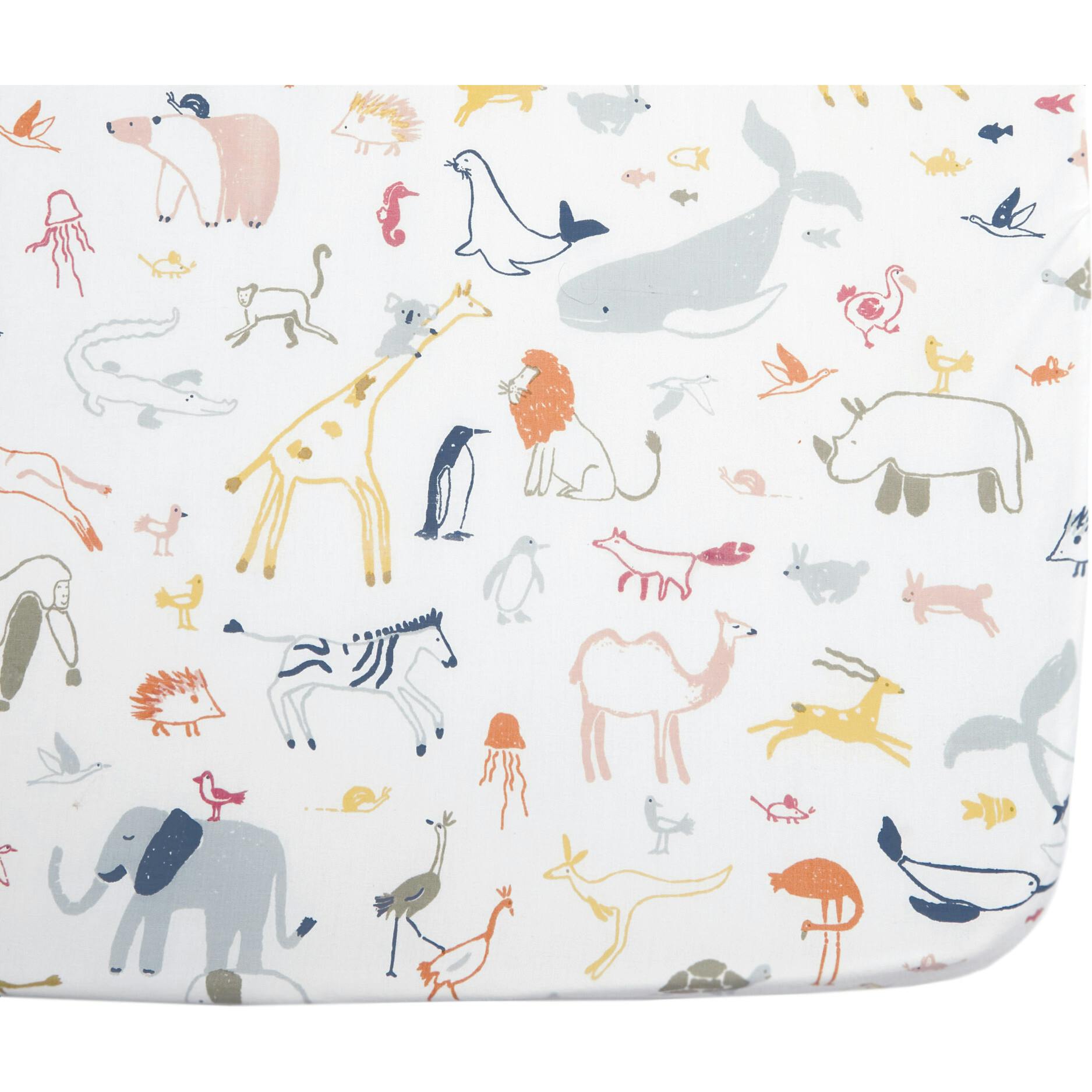 Into the Wild Crib Sheet