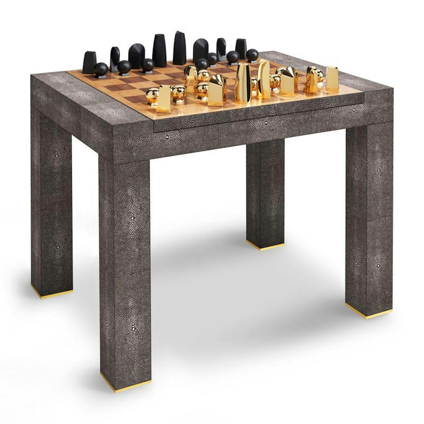 Shagreen Chess Side Table