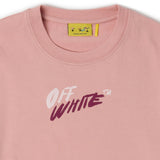 Blush Pink Arrow Writings T‑Shirt