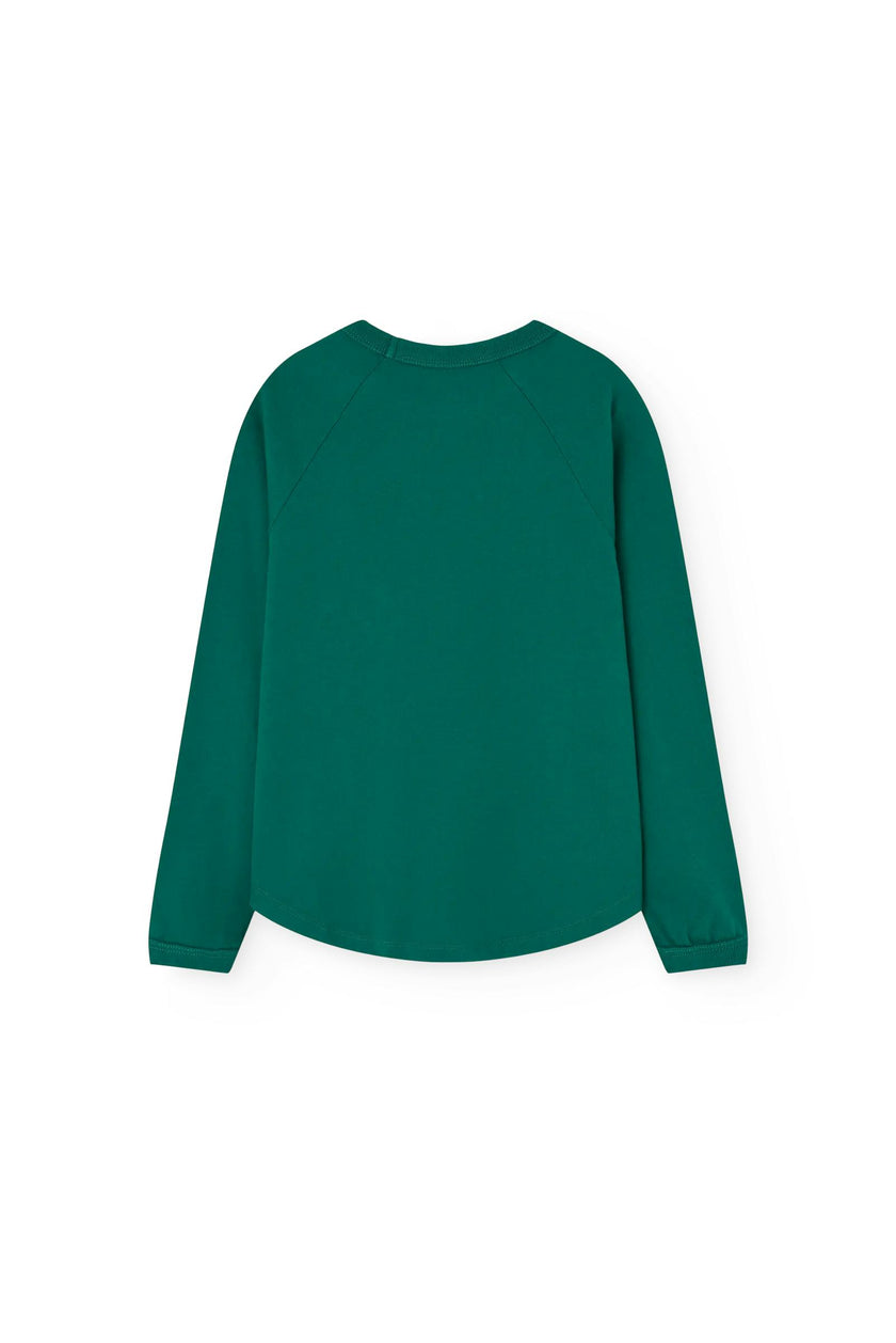 Dark Green Anteater Long Sleeve T-shirt
