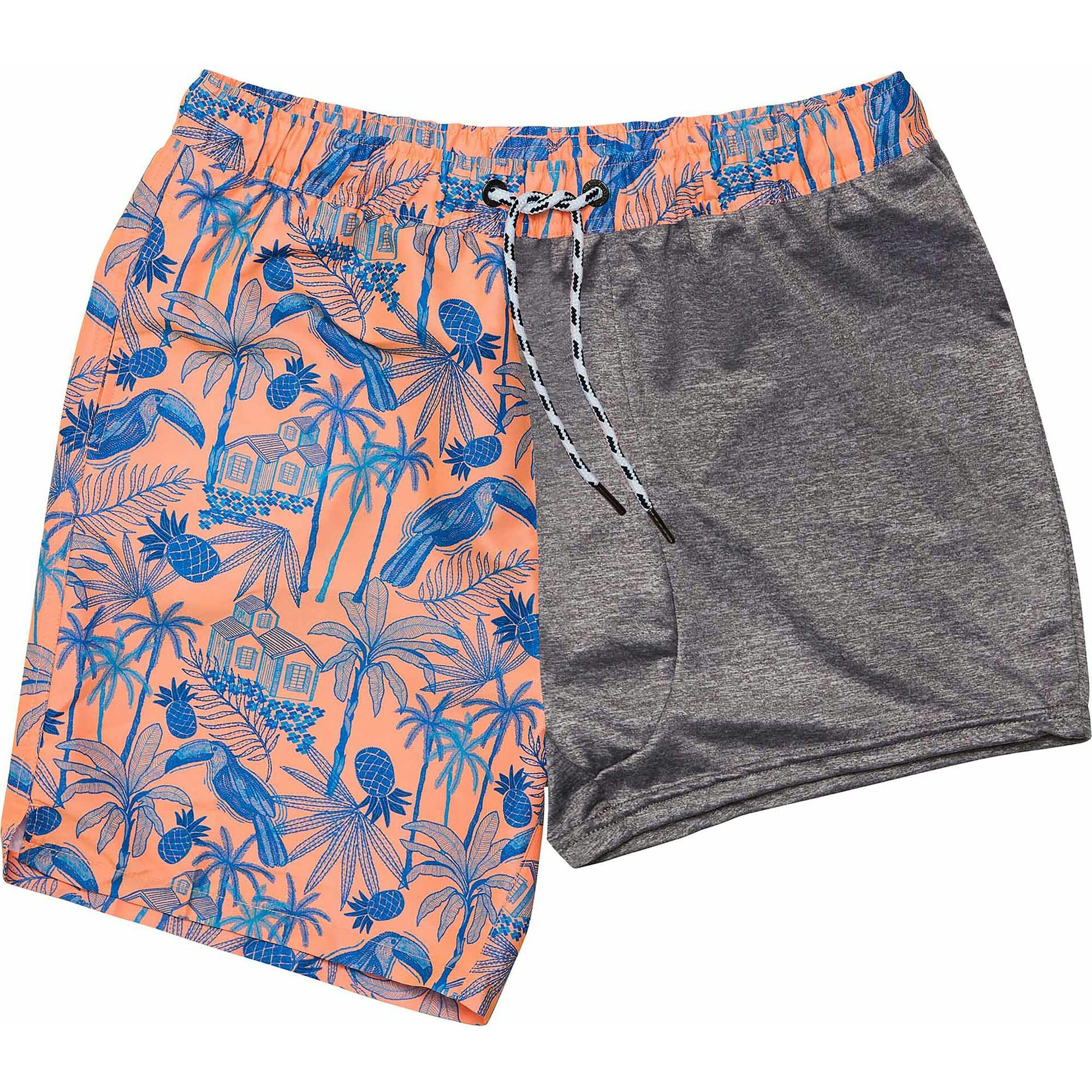 Men's Sustainable Comfort Lined Drawstring Swim Short