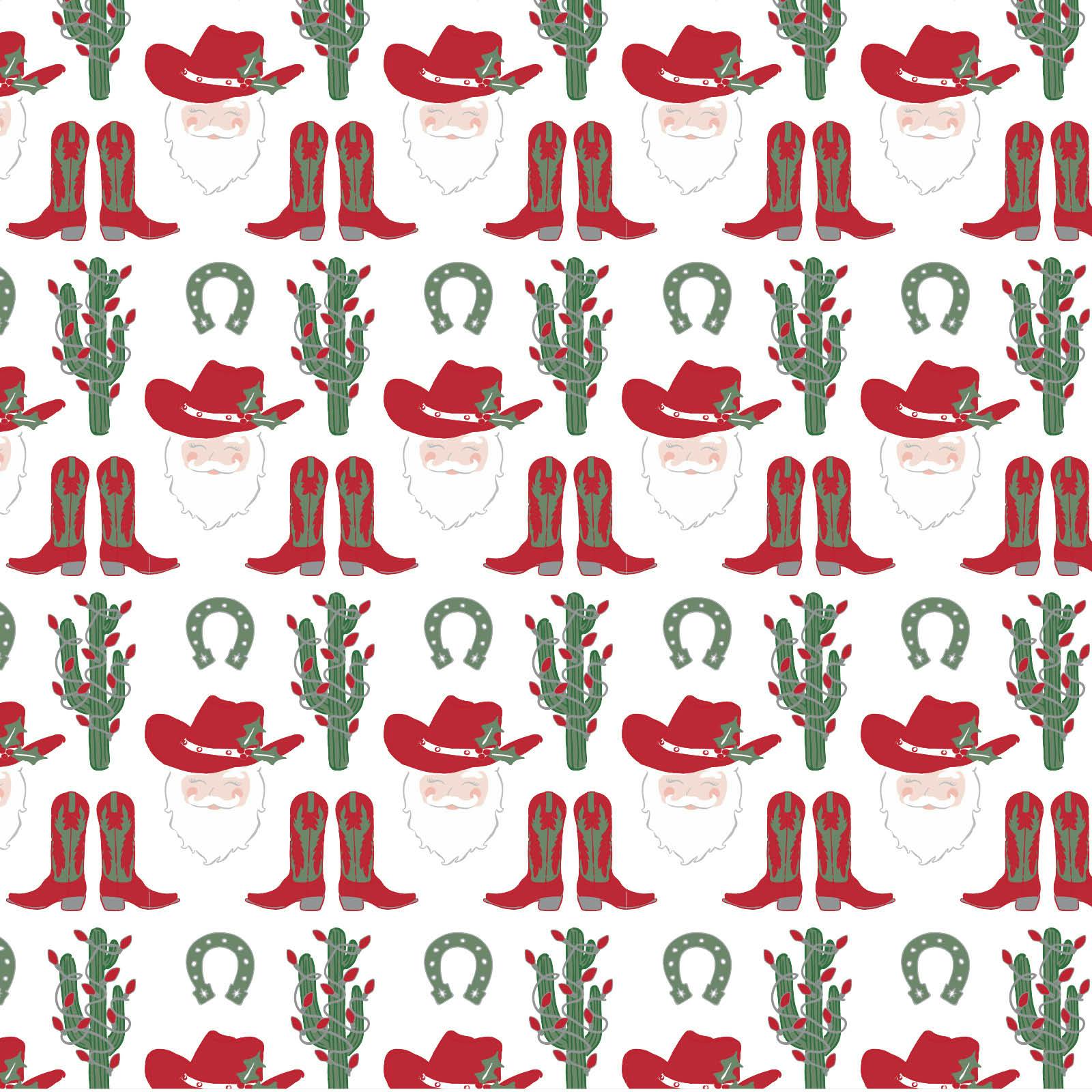 Ellery Girls' Dress Cowboy Christmas