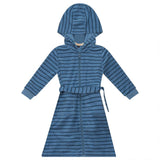 Stripped Terry Robe