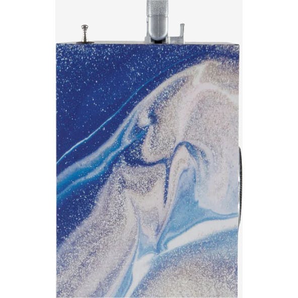 Blue Swirl Boombox & Bluetooth Speaker