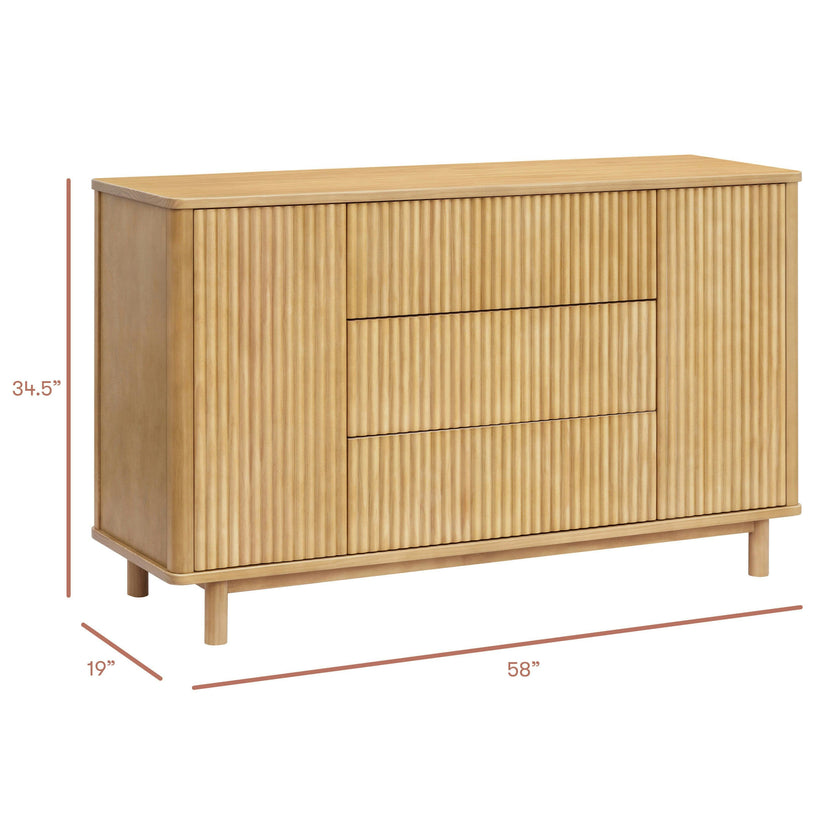 Babyletto Pogo Tambour Assembled Dresser