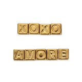 XOXO Shoe Lace & Charm Set