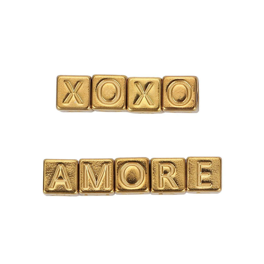 XOXO Shoe Lace & Charm Set