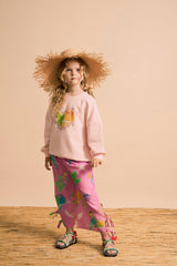 BIRDS PANTS PINK