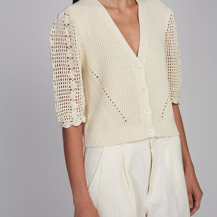 SHIRA CARDI | IVORY