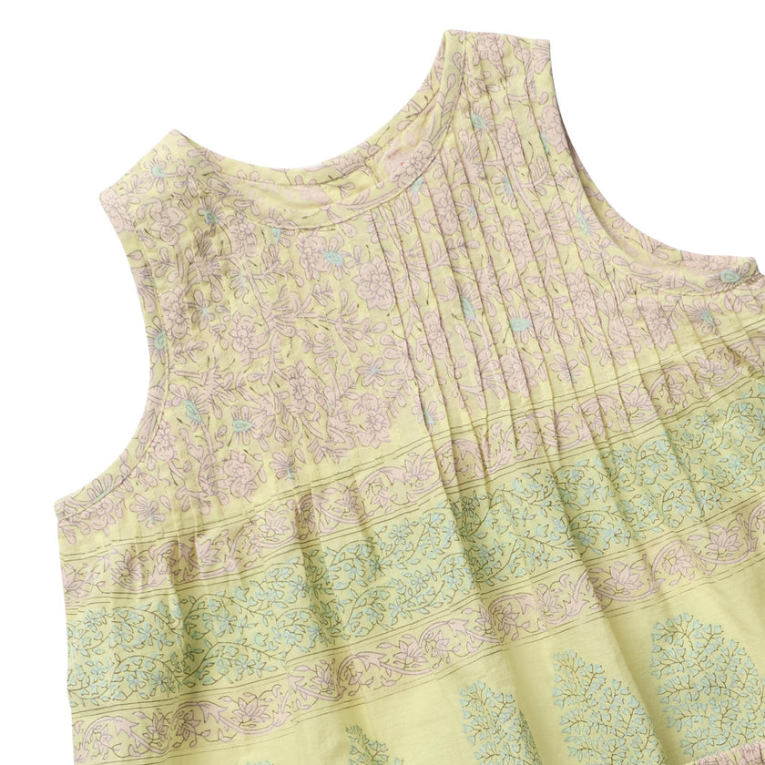 Baby Girls Jaipur 2-PC Set - Citrus Garden Border