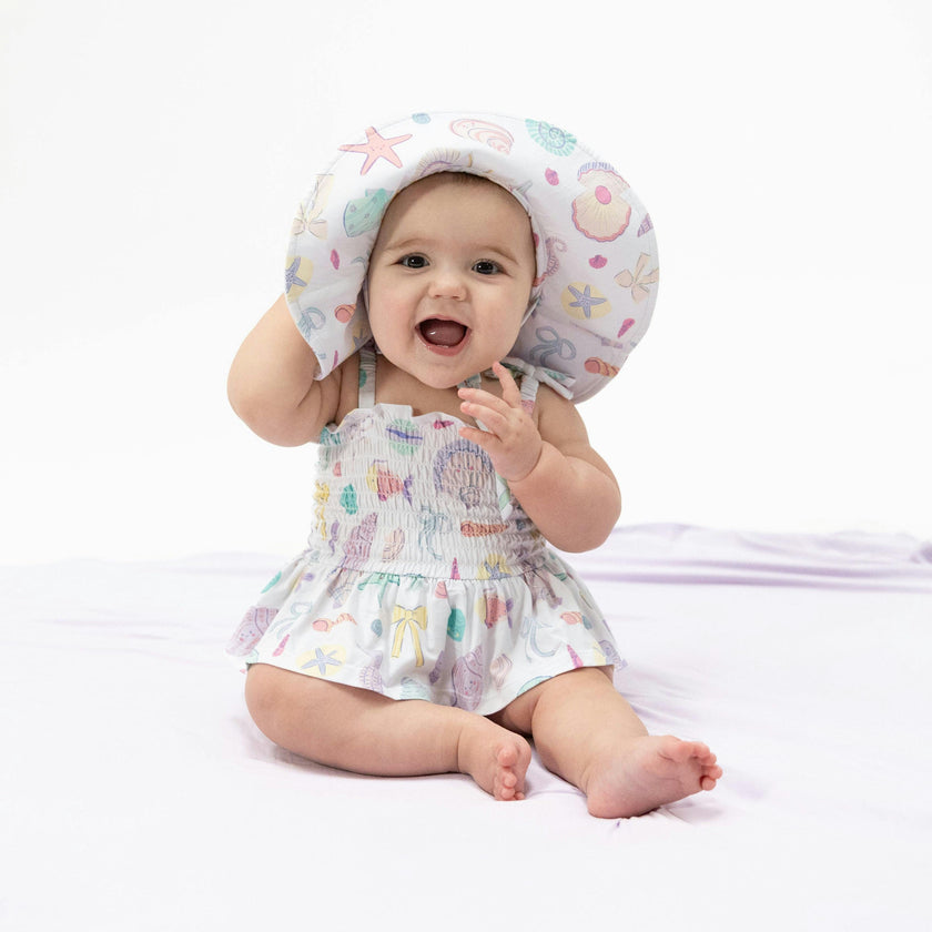 Beach Days - Smocked Bubble with Skirt