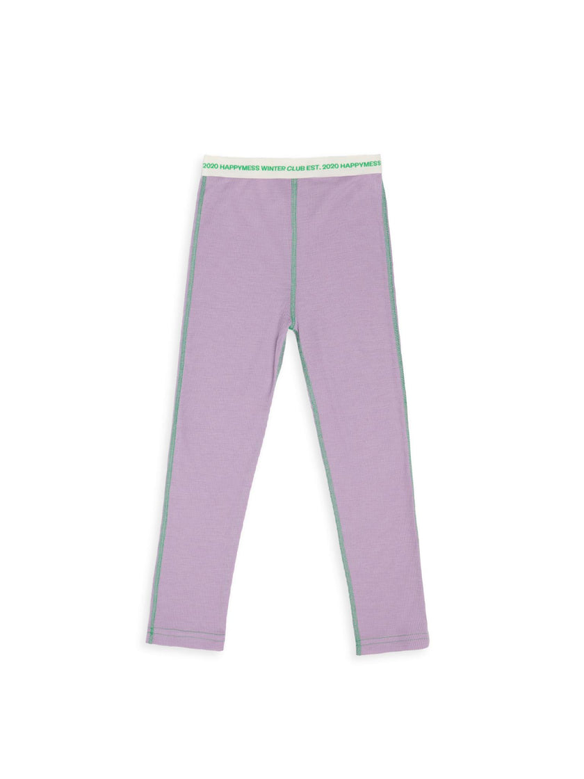 children's wool thermoactive pants - happy doggo