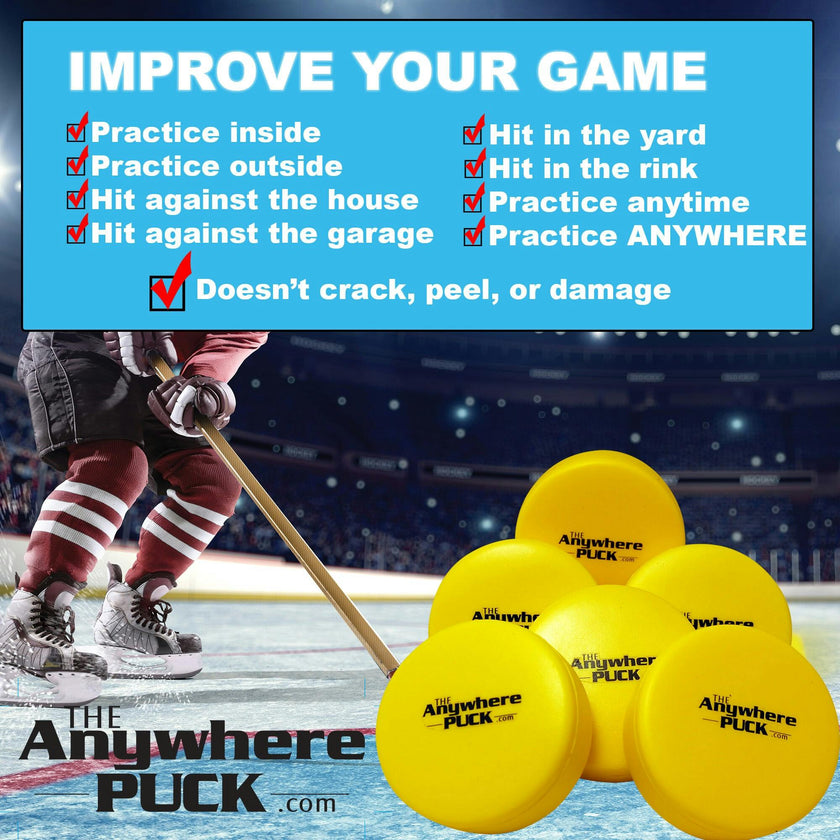 Anywhere Sports: The Anywhere Puck - 6pk