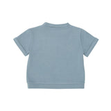 Jarne T-shirt | Bear | Foggy Blue