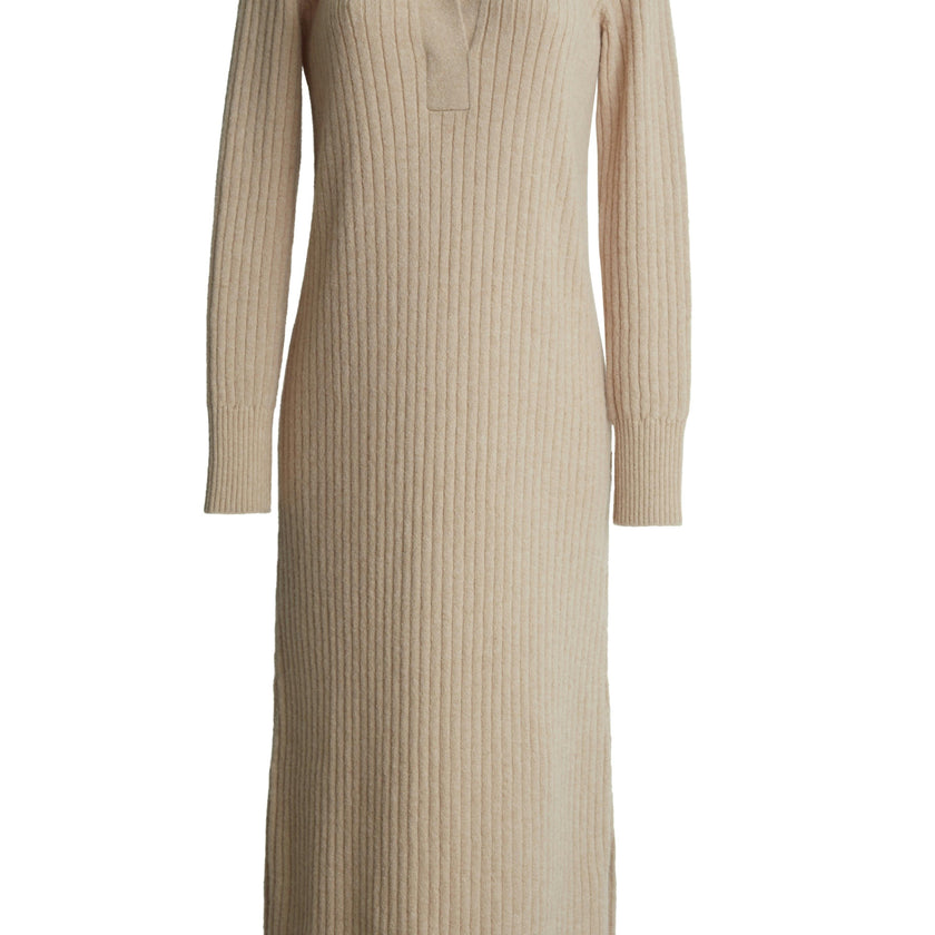 EDEN DRESS | PALE CAMEL